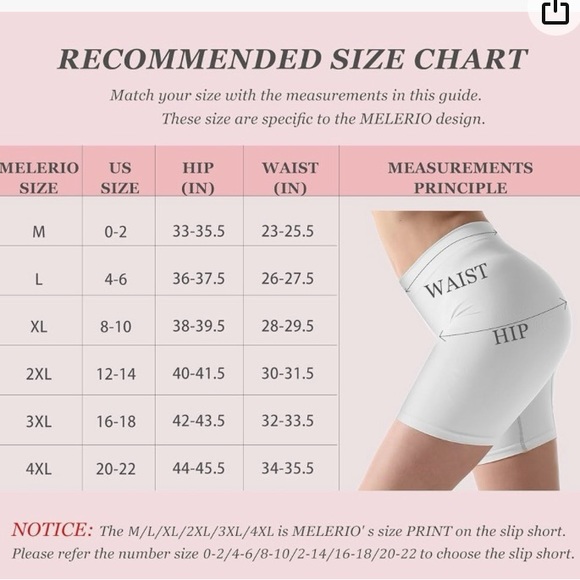 Melerio slip shorts size 3XL - Picture 5 of 5